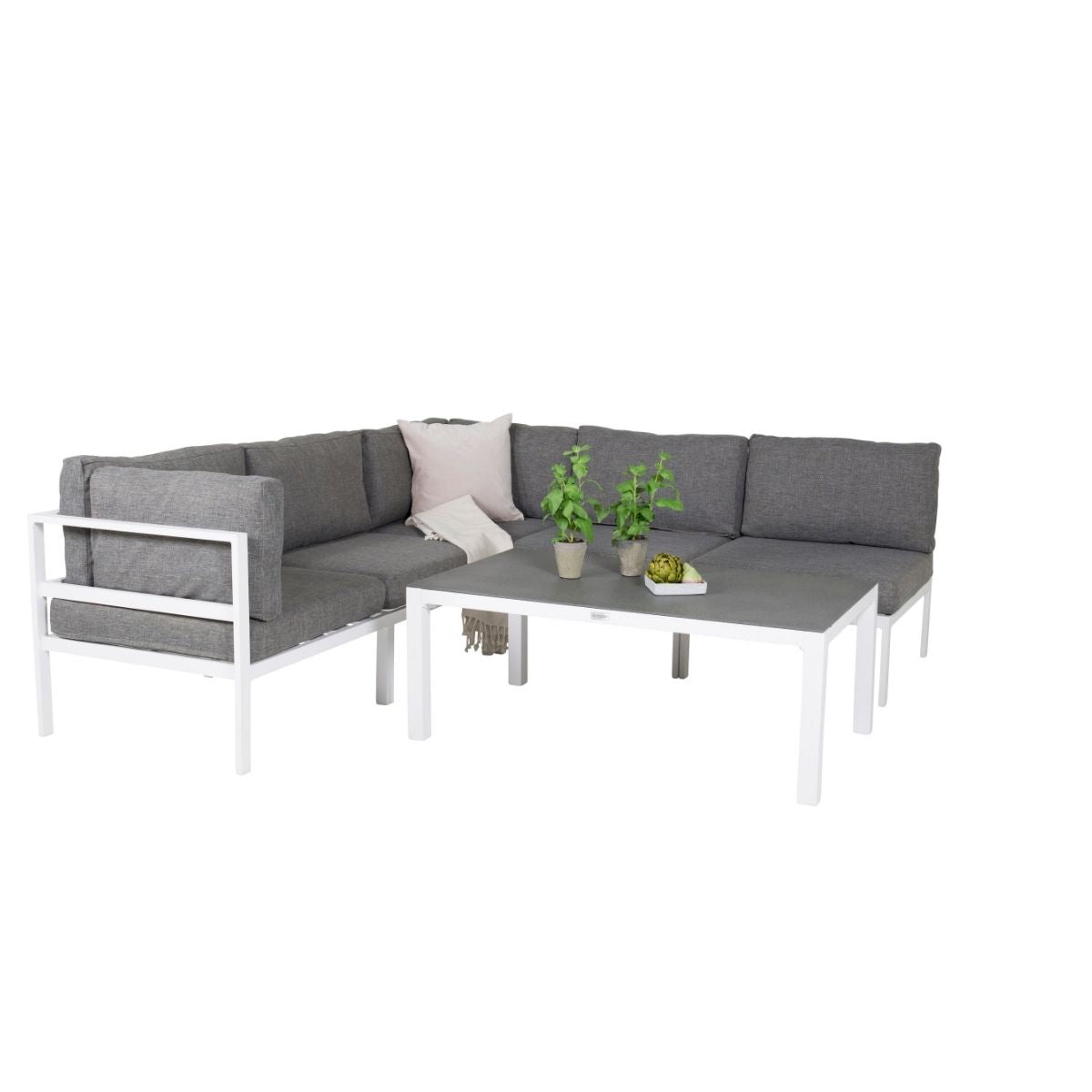 Louge set Copacabana sett 5 deler - Copacabana bord Venture Design Loungegruppe