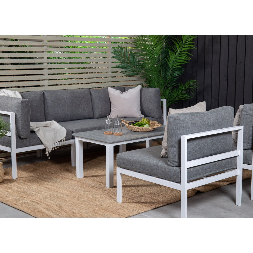 Sofa set Copacabana sett 5 deler - Parma bord Venture Design Loungegruppe