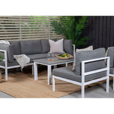 Sofa set Copacabana sett 5 deler - Parma bord Venture Design Loungegruppe