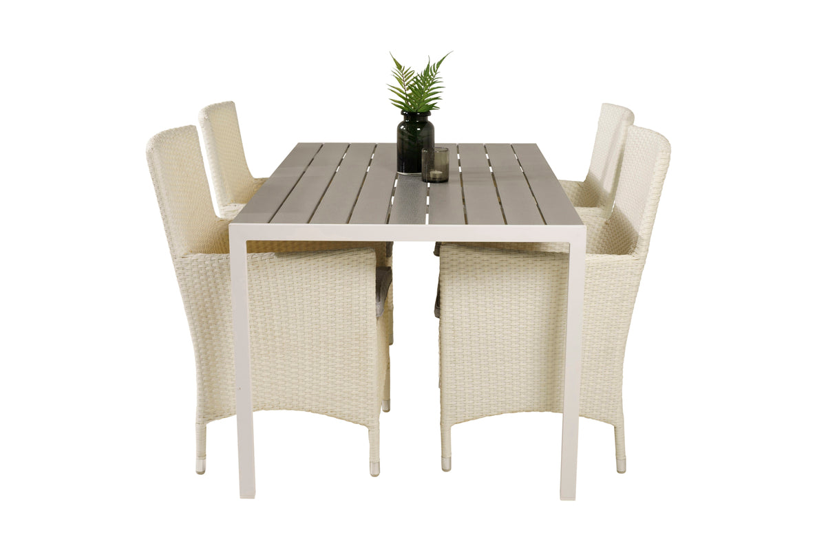 Break Rectangular Dining Set Venture Design Spisegruppe