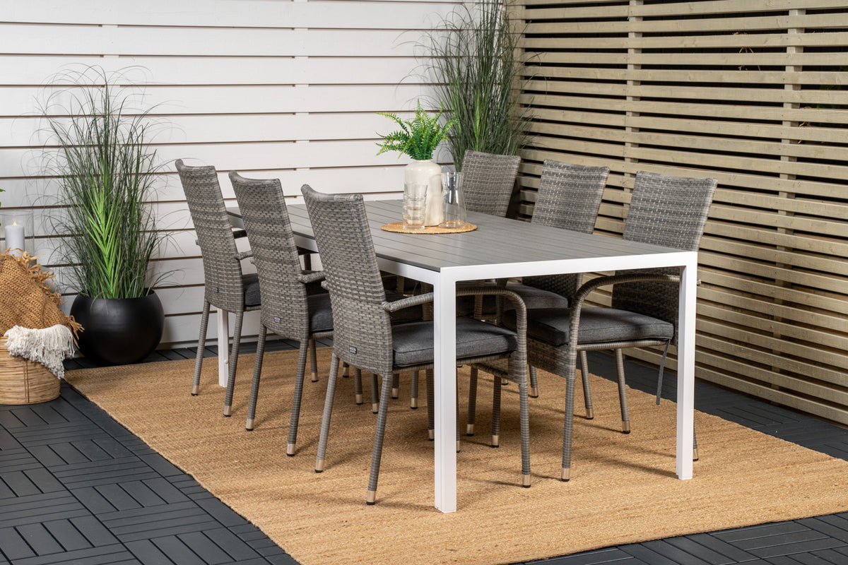 Break Rectangular Dining Set Venture Design Spisegruppe