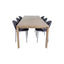 Slider Extention Table 170 +40 +40cm + Vault spisestoler Venture Design Spisegruppe