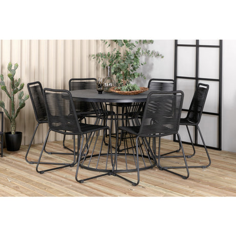 Tropea Round Dining Set Venture Design Spisegruppe