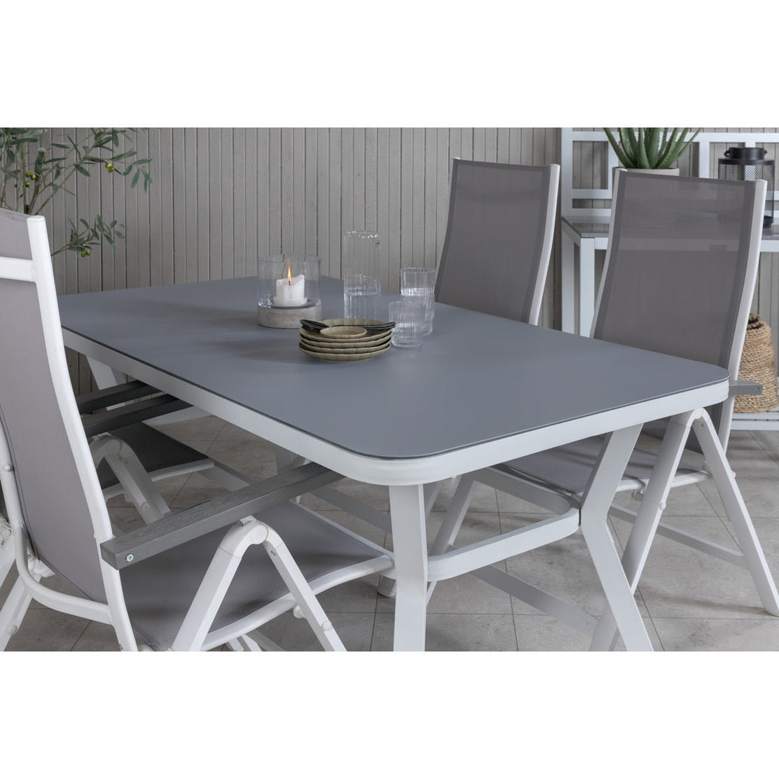 Virya Rectangular Dining Set Venture Design Spisegruppe