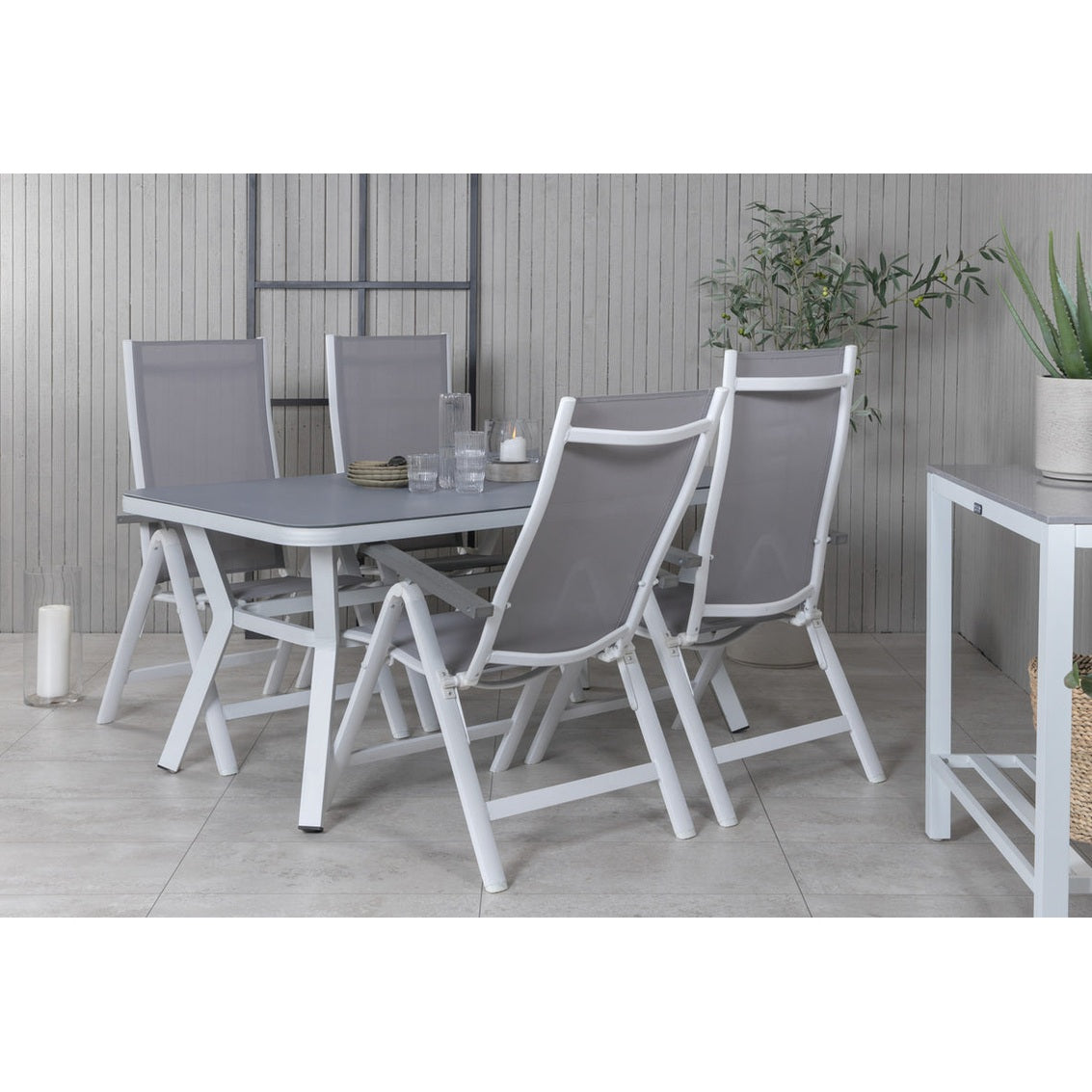 Virya Rectangular Dining Set Venture Design Spisegruppe