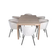 Slider Extention Table 170 +40 +40cm + Berit stol Venture Design Spisegruppe