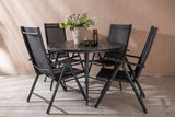 Break Spisebord Rundt 120ø + Break stoler Venture Design Spisegruppe