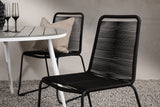 Pause Spisebord Rundt 120ø + Lindos Venture Design Spisegruppe