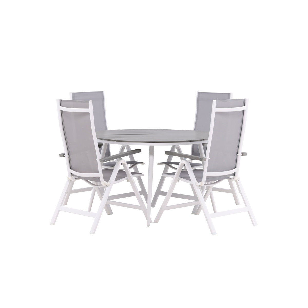 Pause Spisebord Rundt 120ø + Albany Venture Design Spisegruppe
