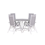 Pause Spisebord Rundt 120ø + Albany Venture Design Spisegruppe