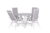 Pause Spisebord Rundt 120ø + Albany Venture Design Spisegruppe
