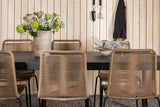 Modena Spisebord 200*100cm + Lindos Venture Design Spisegruppe