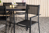 Modena Spisebord 200*100cm + Copacabana Venture Design Spisegruppe