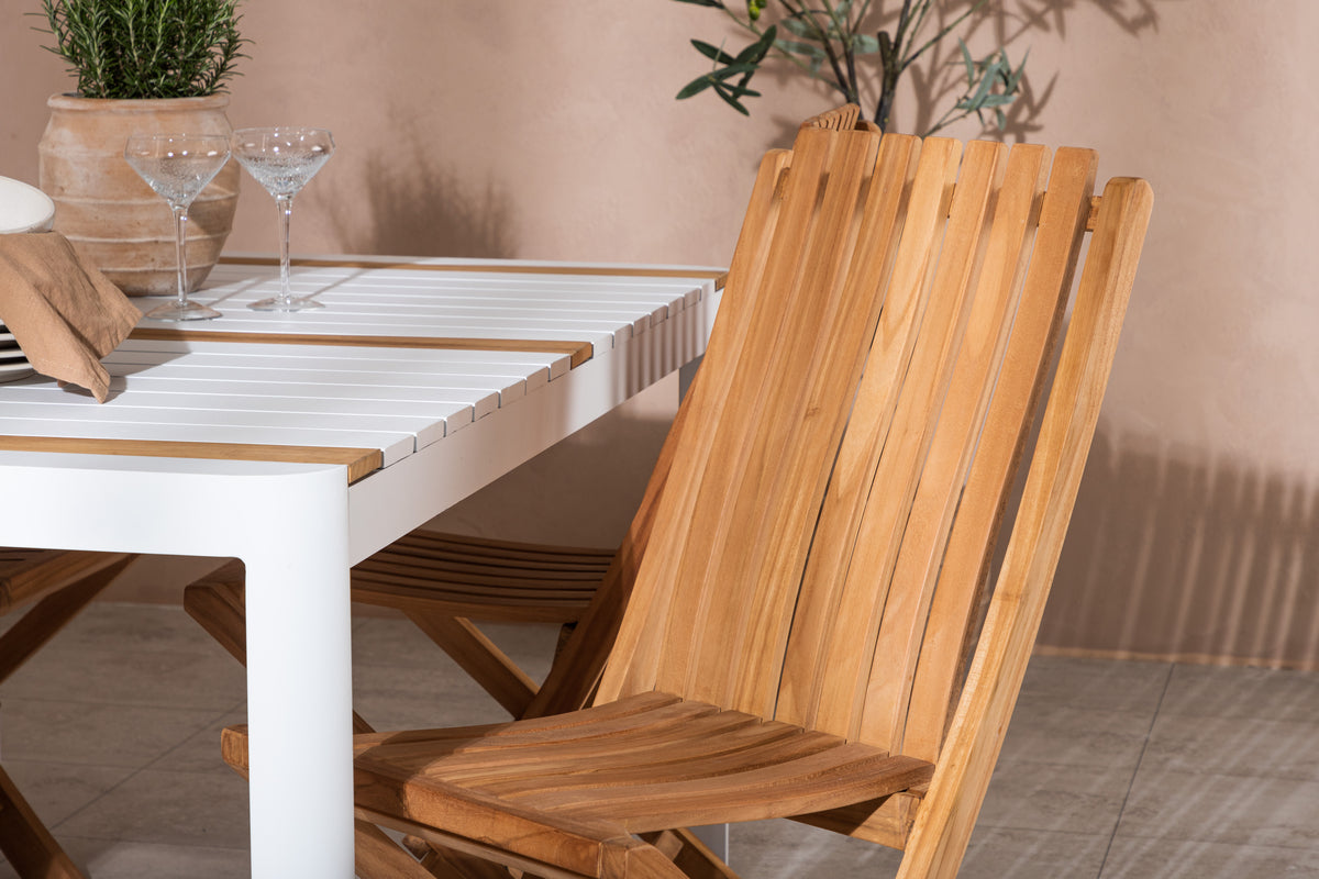 Togo Spisebord 150*100 + Ghana stol Venture Design Spisegruppe