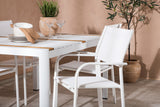 Togo Spisebord 150*100 + Santorini Armstol Venture Design Spisegruppe
