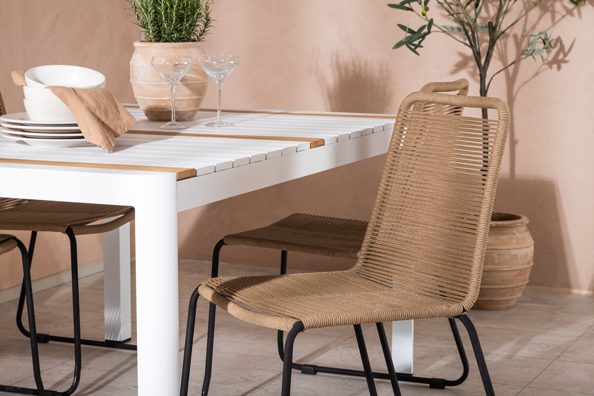 Togo Spisebord 150*100 + Lindos Venture Design Spisegruppe