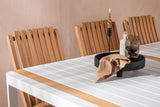Togo Spisebord 200*100 + Ghana stol Venture Design Spisegruppe