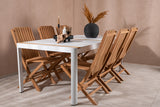 Togo Spisebord 200*100 + Ghana stol Venture Design Spisegruppe