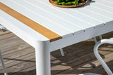 Togo Spisebord 200*100 + Alina spisestoler Venture Design Spisegruppe
