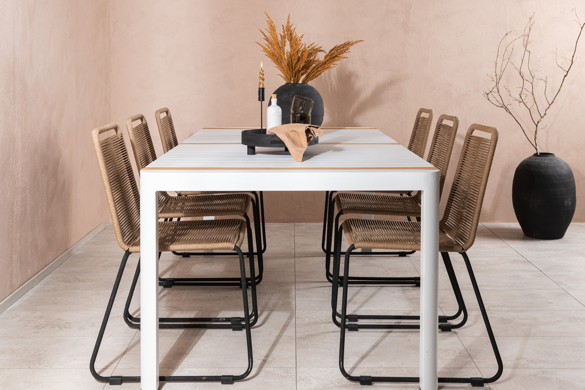 Togo Spisebord 200*100 + Lindos Venture Design Spisegruppe