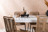 Togo Spisebord 200*100 + Lindos Venture Design Spisegruppe