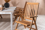 Togo Spisebord 200*100 + Kenyaisjon stoler Venture Design Spisegruppe