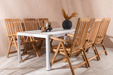 Togo Spisebord 200*100 + Kenyaisjon stoler Venture Design Spisegruppe