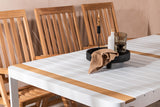 Togo Spisebord 200*100 + Kenyaisjon stoler Venture Design Spisegruppe