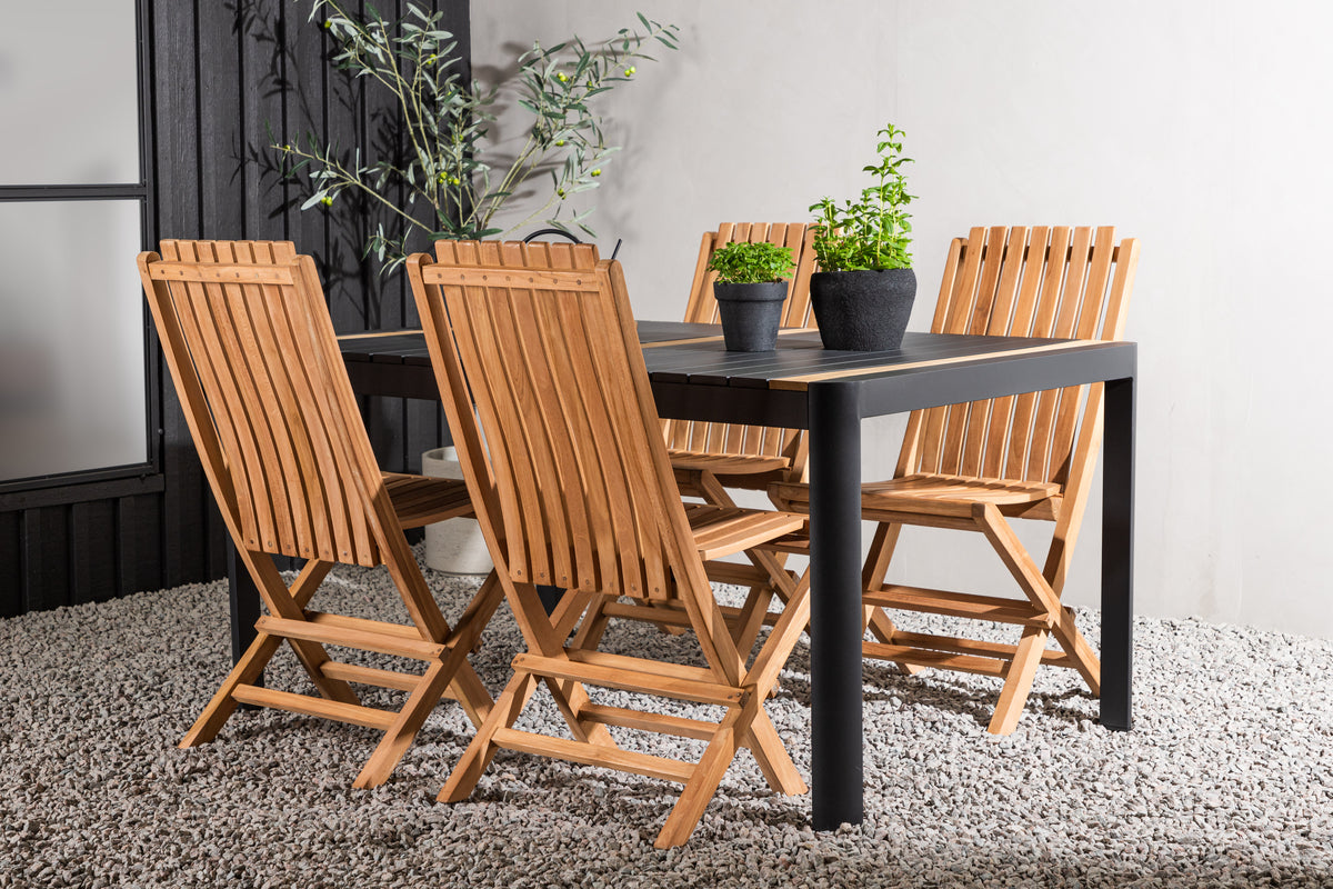 Togo Spisebord 150*100 + Ghana stoler Venture Design Spisegruppe