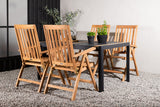 Togo Spisebord 150*90 + Kenyaisjon stoler Venture Design Spisegruppe