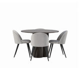 Olivia spisebord-/+ Velvet spisestoler Venture Design Spisegruppe