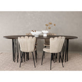 Stone Oval Dining Set Venture Design Spisegruppe