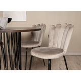 Stone Round Dining Set Venture Design Spisegruppe