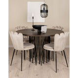 Stone Round Dining Set Venture Design Spisegruppe