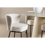 Lanzo Dining Table with Agnes Dining Chair Venture Design Spisegruppe