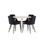 Plaza Dining Table with Night Dining Chair Venture Design Spisegruppe