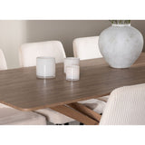 Piazza Dining Table with Leone Dining Chair Venture Design Spisegruppe