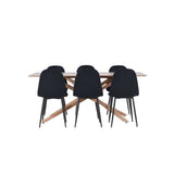 Piazza Dining Table with Polar Dining Chair