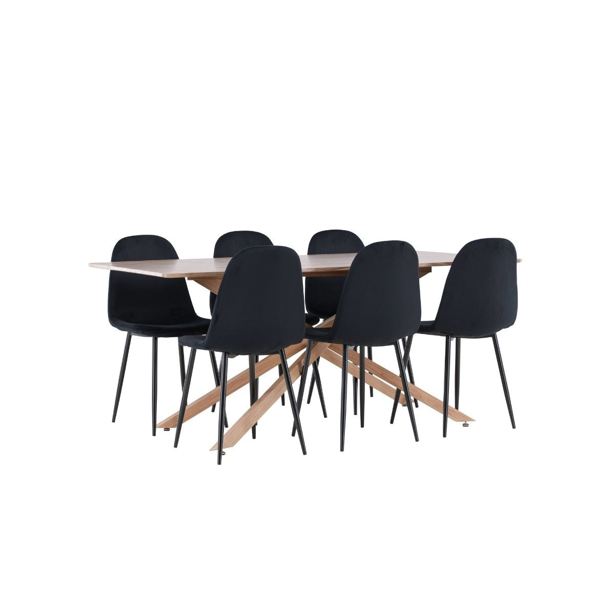 Piazza Dining Table with Polar Dining Chair