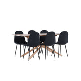 Piazza Dining Table with Polar Dining Chair