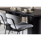 Olivia Dining Table with Chico Dining Chair Venture Design Spisegruppe