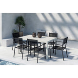 Capo Dining Set with Chairs Copacabana Venture Design Spisegruppe
