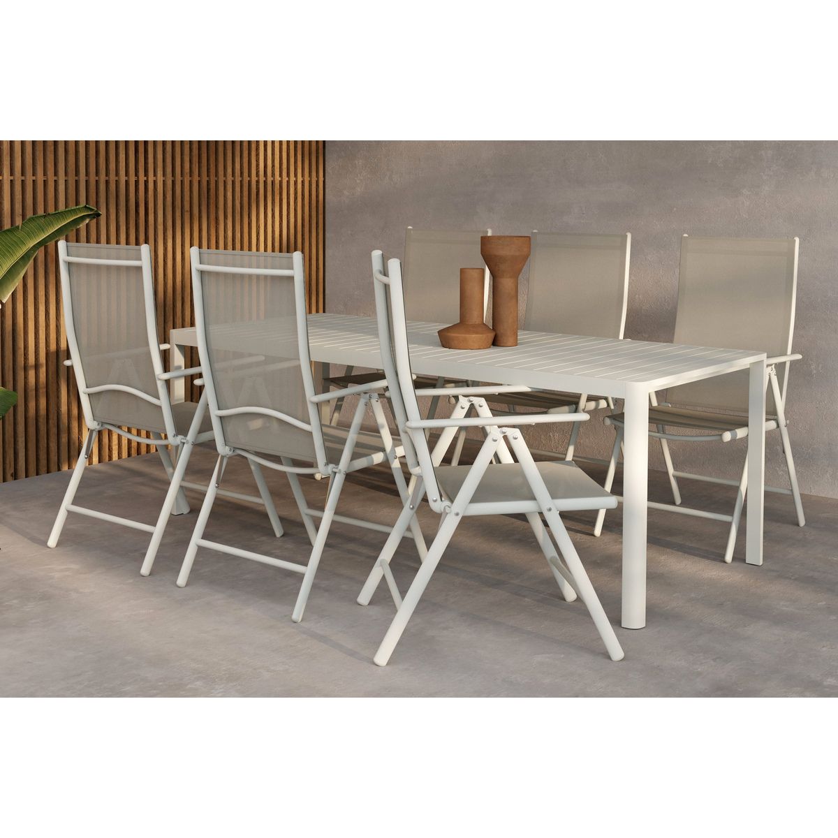 Giardini Dining Set with Chairs Break Venture Design Spisegruppe