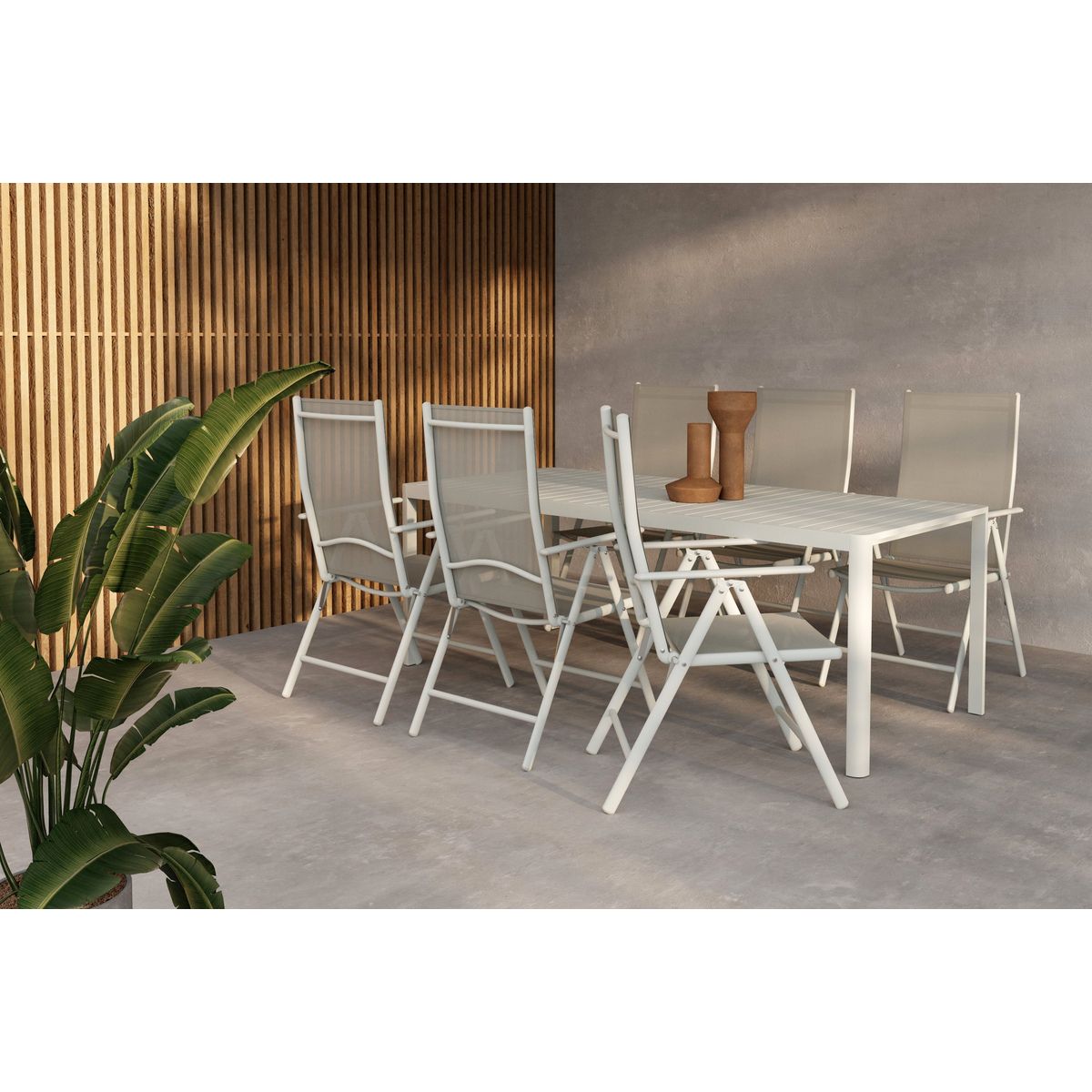 Giardini Dining Set with Chairs Break Venture Design Spisegruppe