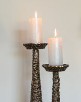 lysestake Moan børstet gull liten Richmond Interiors Lysestake