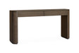 Konsoll bord Kyoto 160x80x35cm m/2 skuff Light brown Homefactory Konsollbord