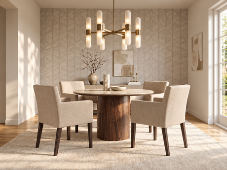 Louise spisestol m/ arm - Smoked Nori Nordic Spisestol