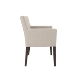 Louise spisestol m/ arm - Smoked Nori Nordic Spisestol