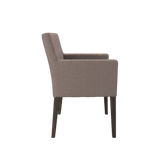 Louise spisestol m/ arm - Smoked Nori Nordic Spisestol