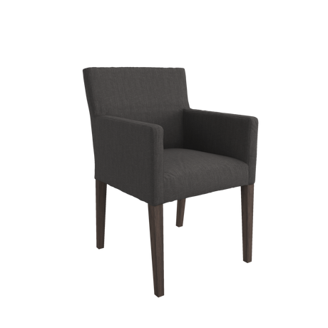 Louise spisestol m/ arm - Smoked Nori Nordic Spisestol